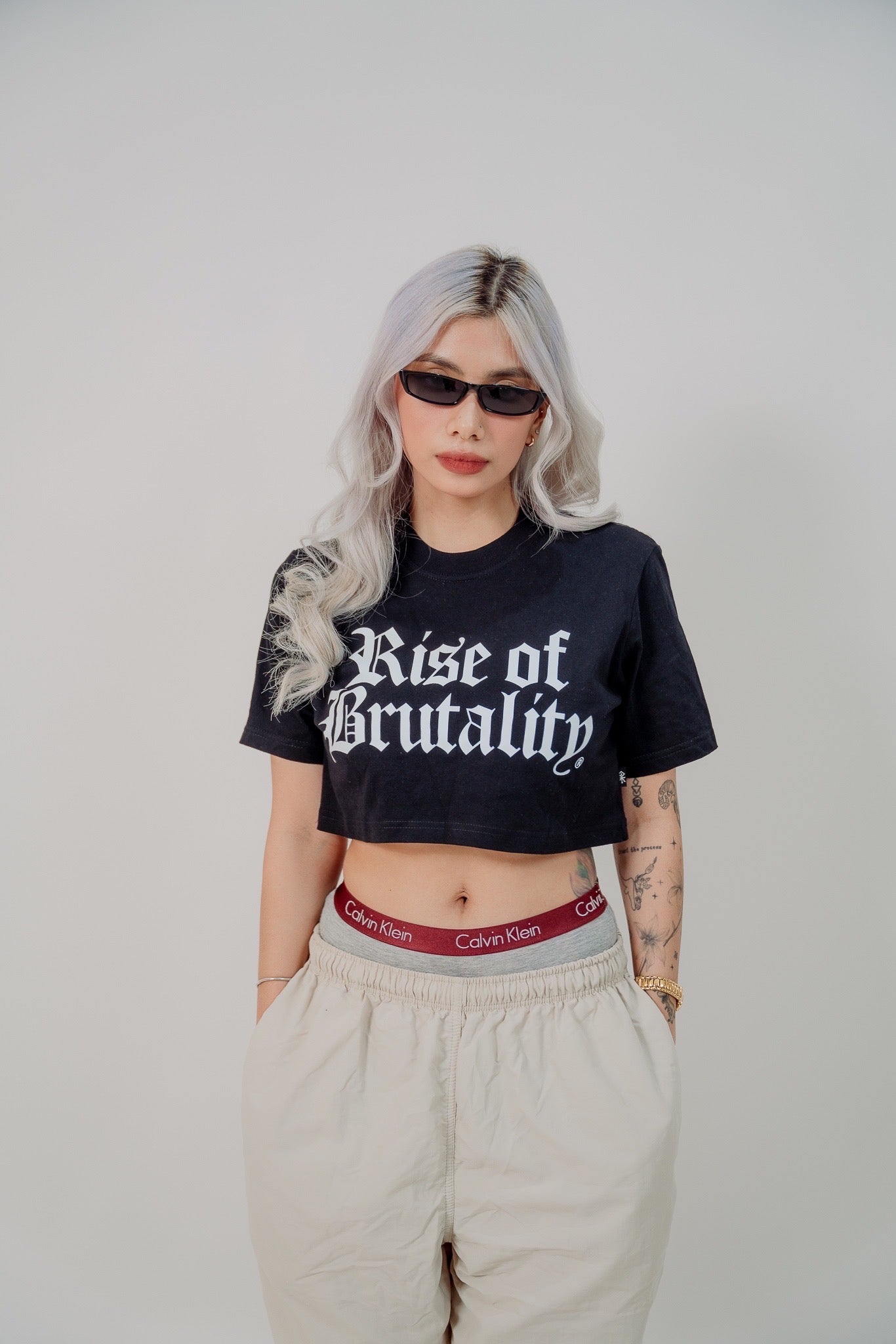 WORDMARK CROPTOP