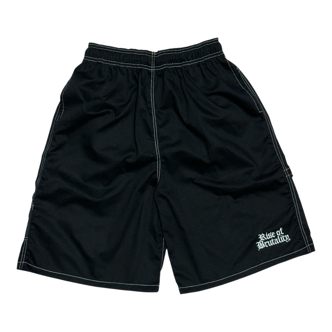 BAGGY CARPENTER TWILL SHORTS (Free Size)