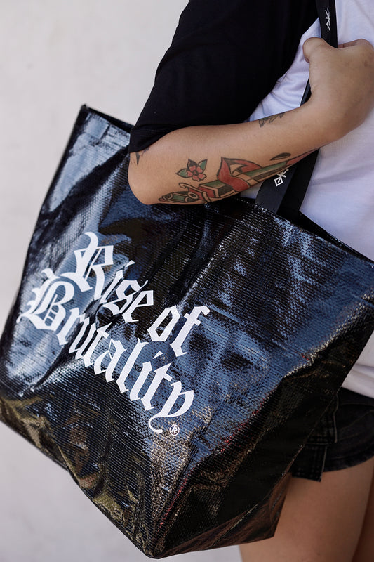 WORDMARK REUSABLE SHOPPING BAG (BLACK)