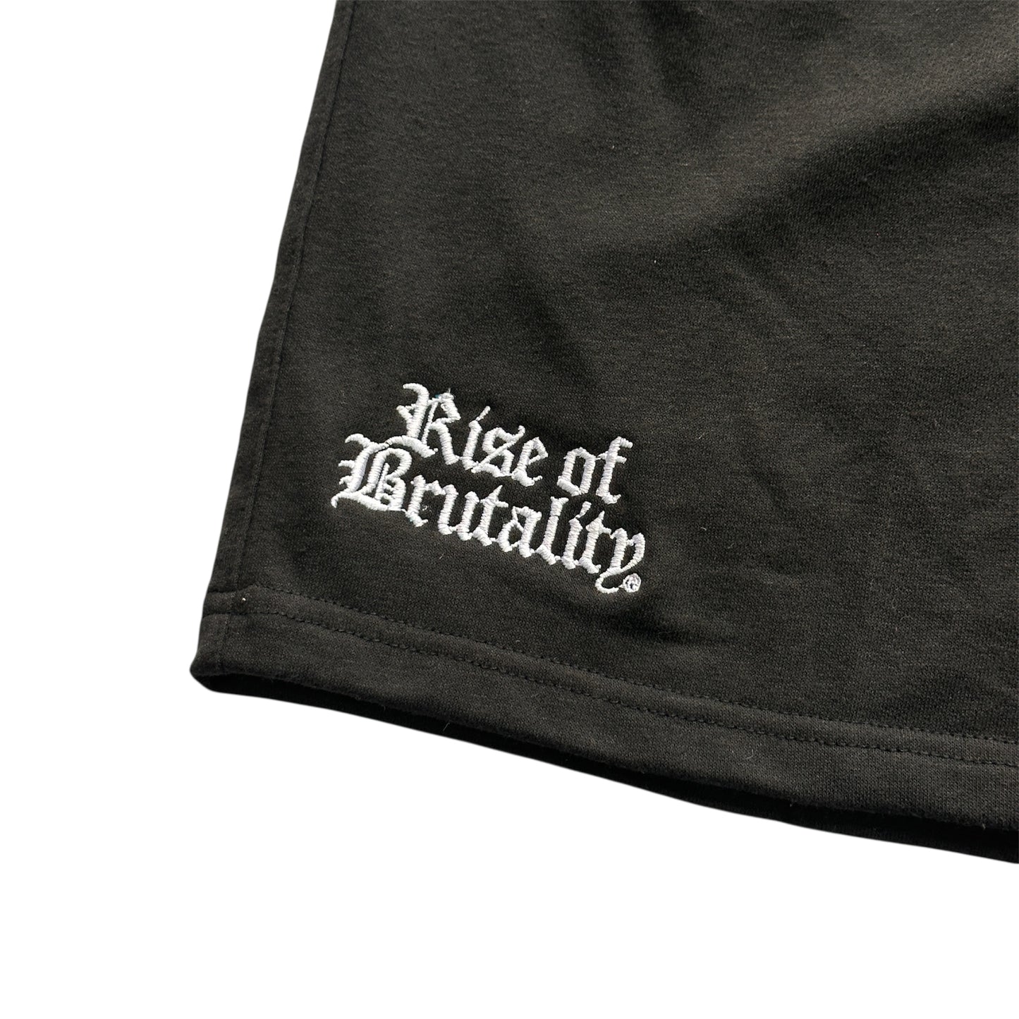 FRIENDS ARE FEW | TERRY SHORTS (BLACK)