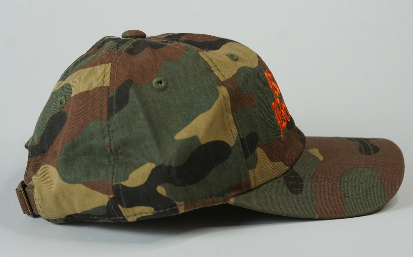 WORDMARK CAMO DAD HAT