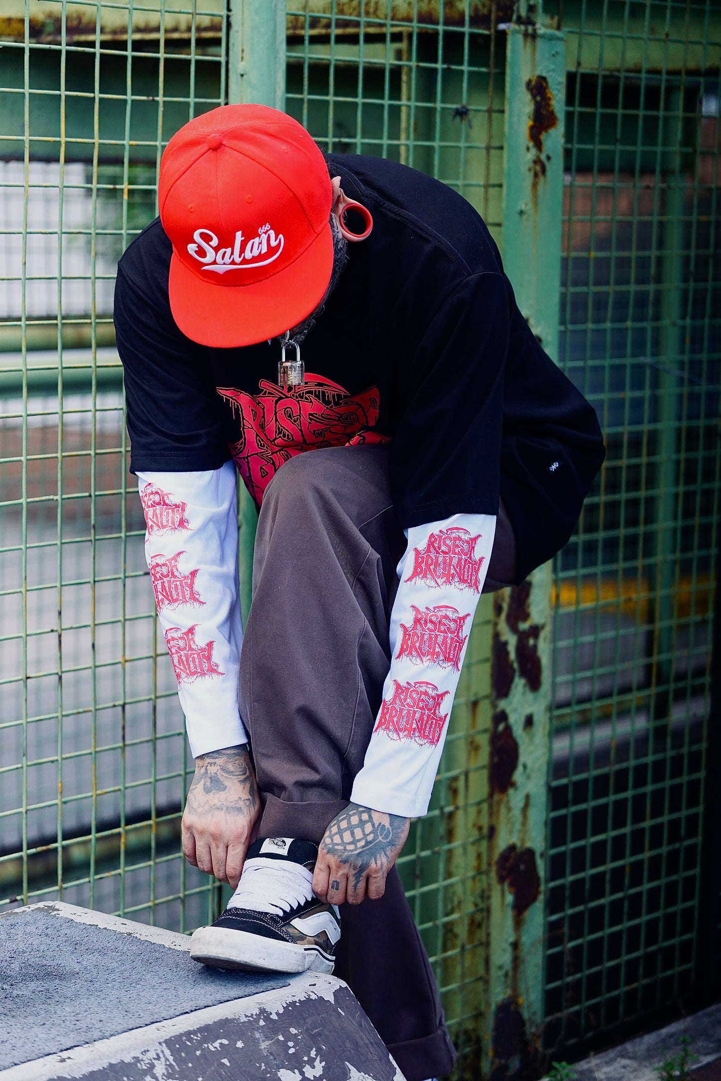 DEATHMARK DOUBLE LAYER LONGSLEEVES