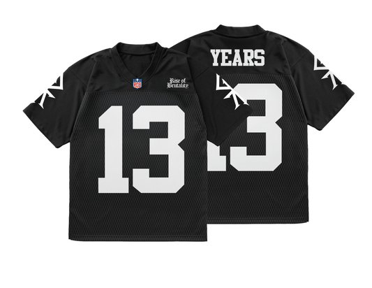 13TH YEAR FOOTBALL JERSEY