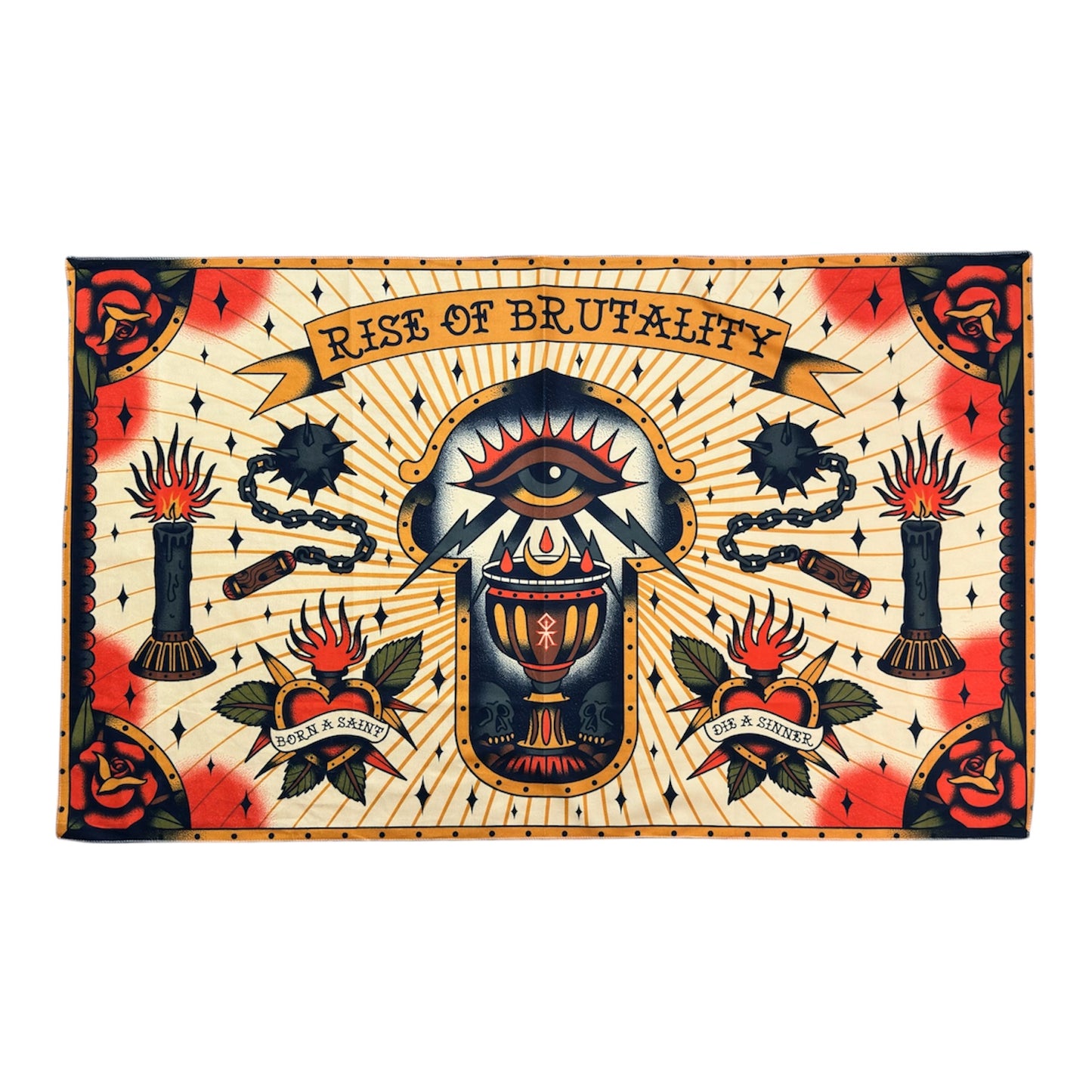DIE A SINNER TAPESTRY