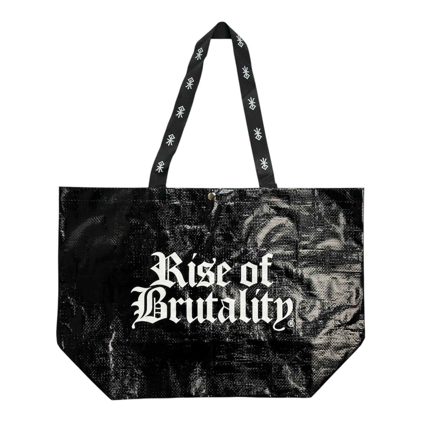 WORDMARK REUSABLE SHOPPING BAG (BLACK)