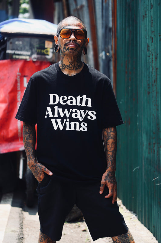 DEATH ALWAYS WINS TEE