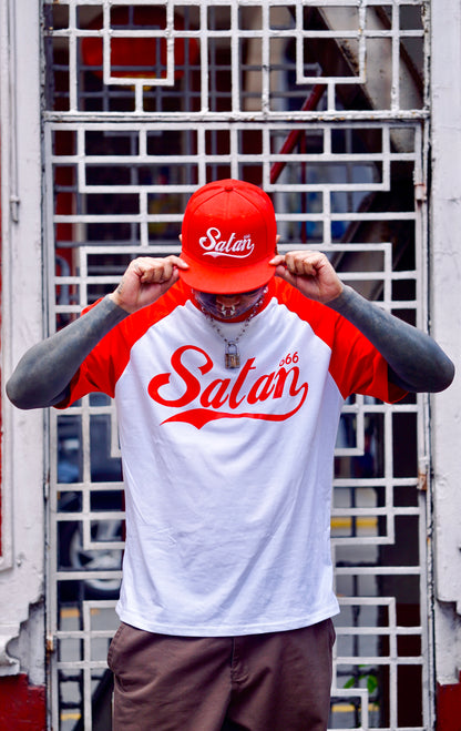 SATAN 666 RAGLAN
