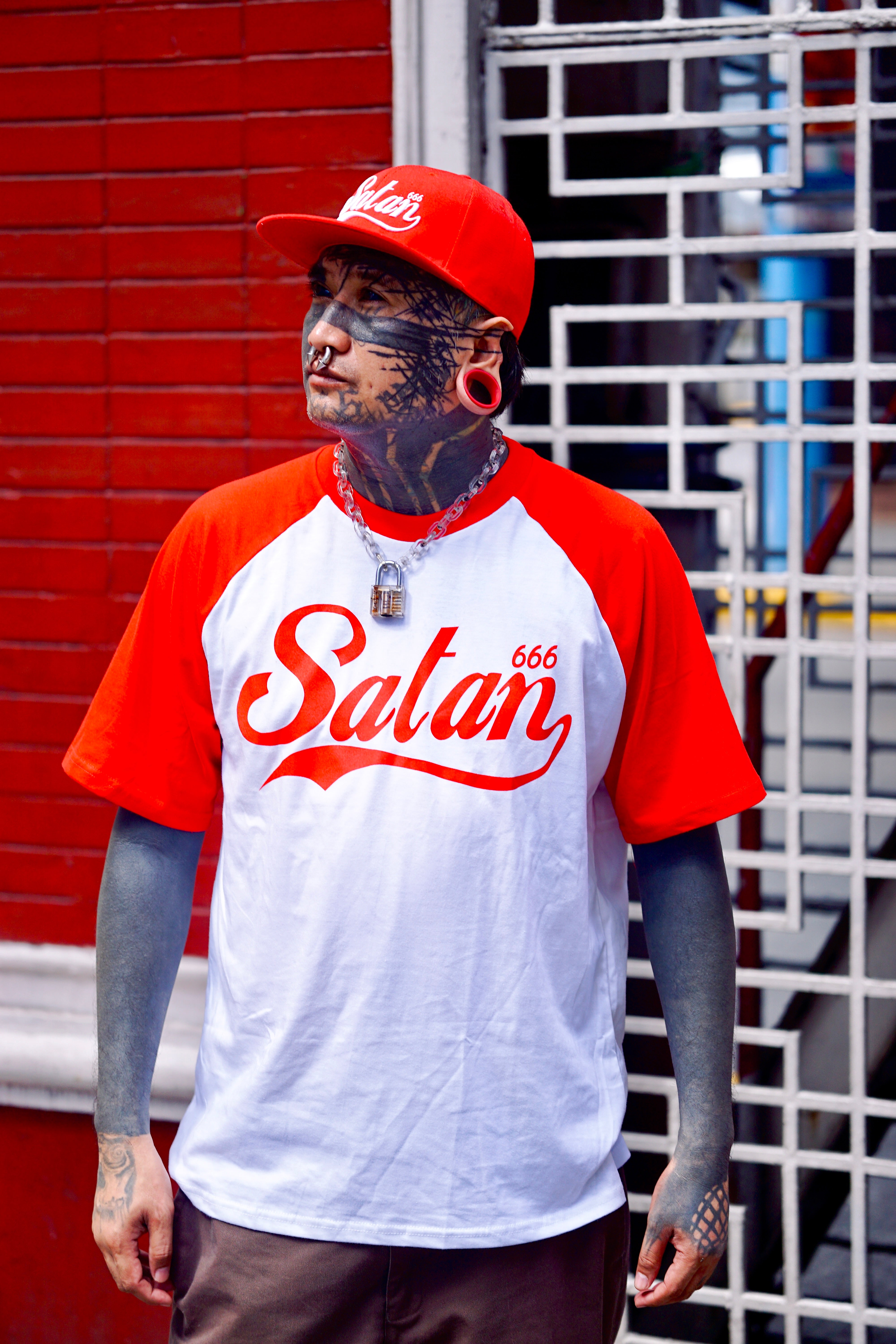 SATAN 666 RAGLAN – RISE OF BRUTALITY CLOTHING