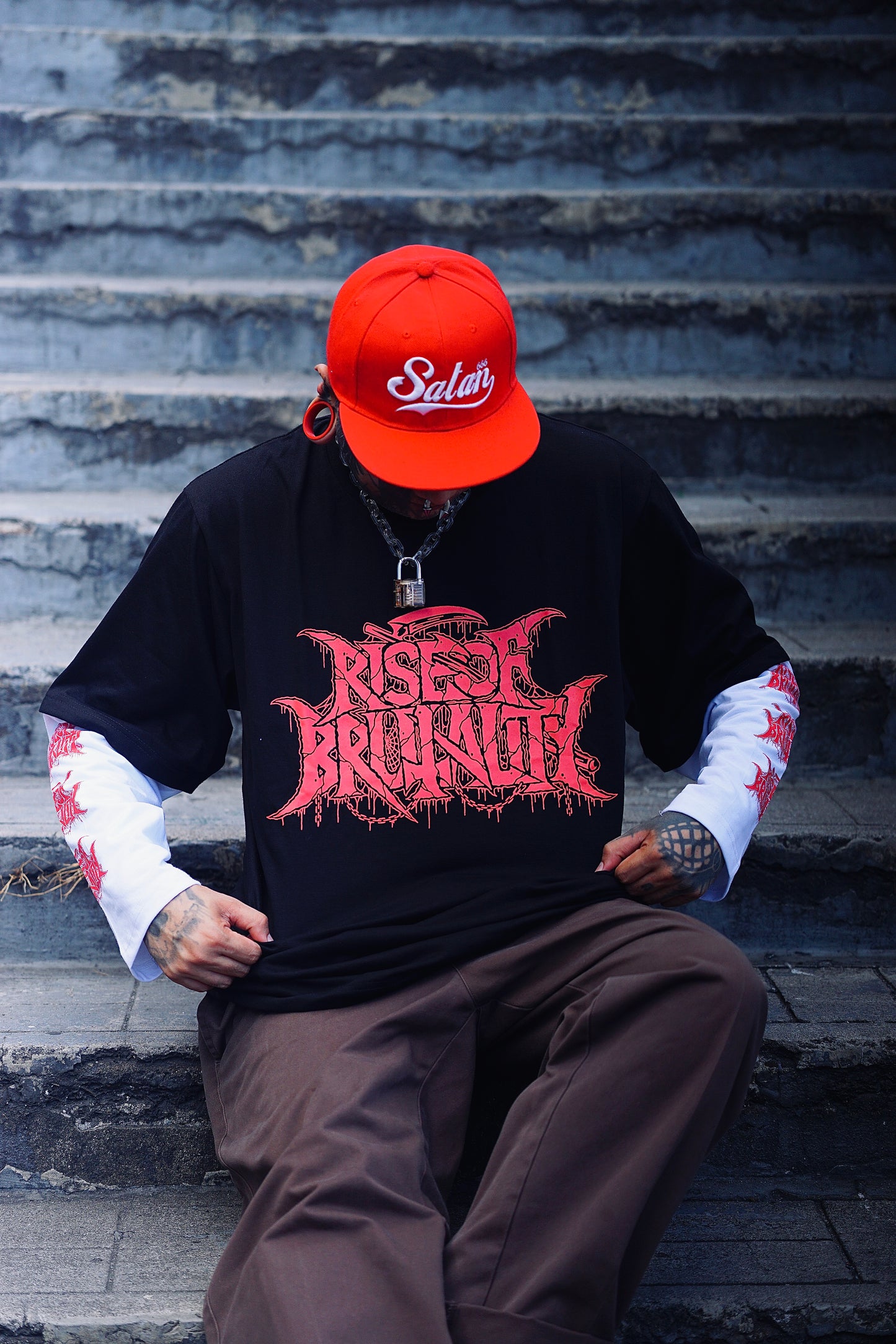 DEATHMARK DOUBLE LAYER LONGSLEEVES