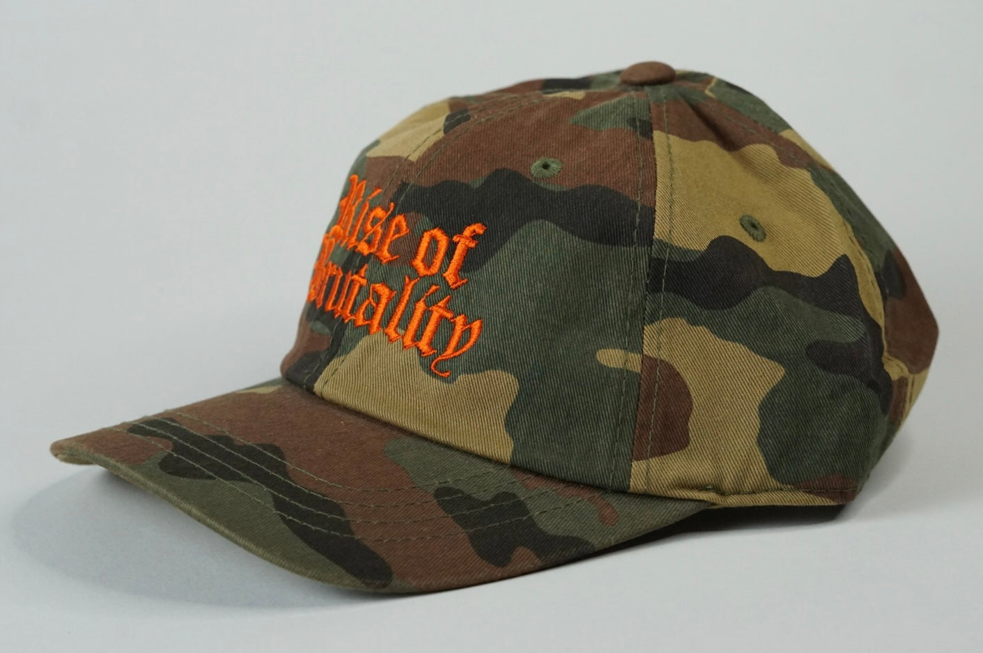 WORDMARK CAMO DAD HAT