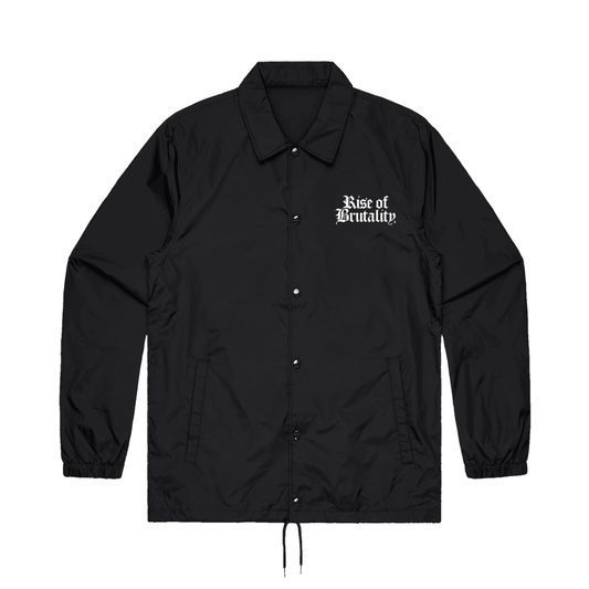 WORDMARK COACH JACKET BLACK