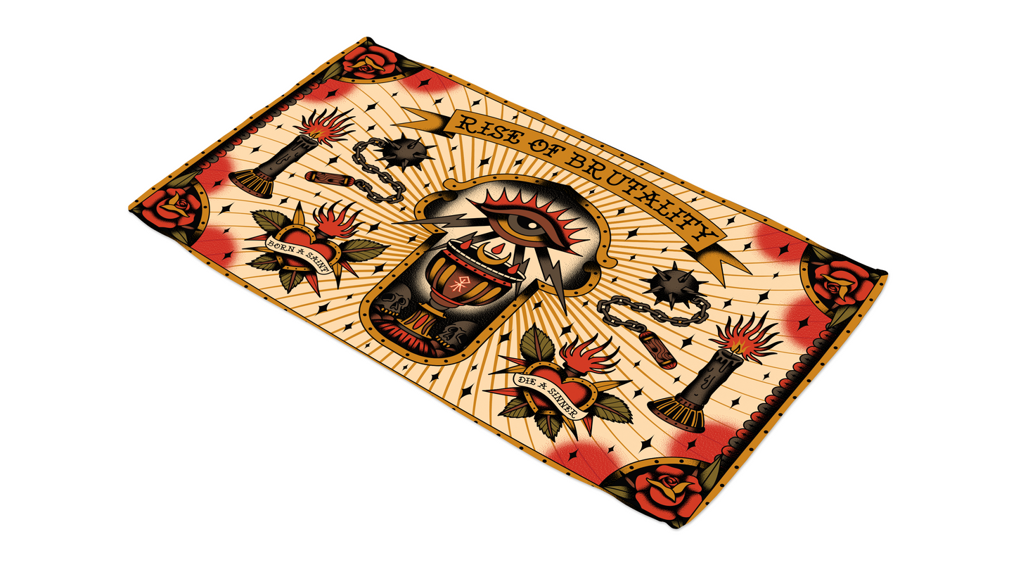 DIE A SINNER TAPESTRY