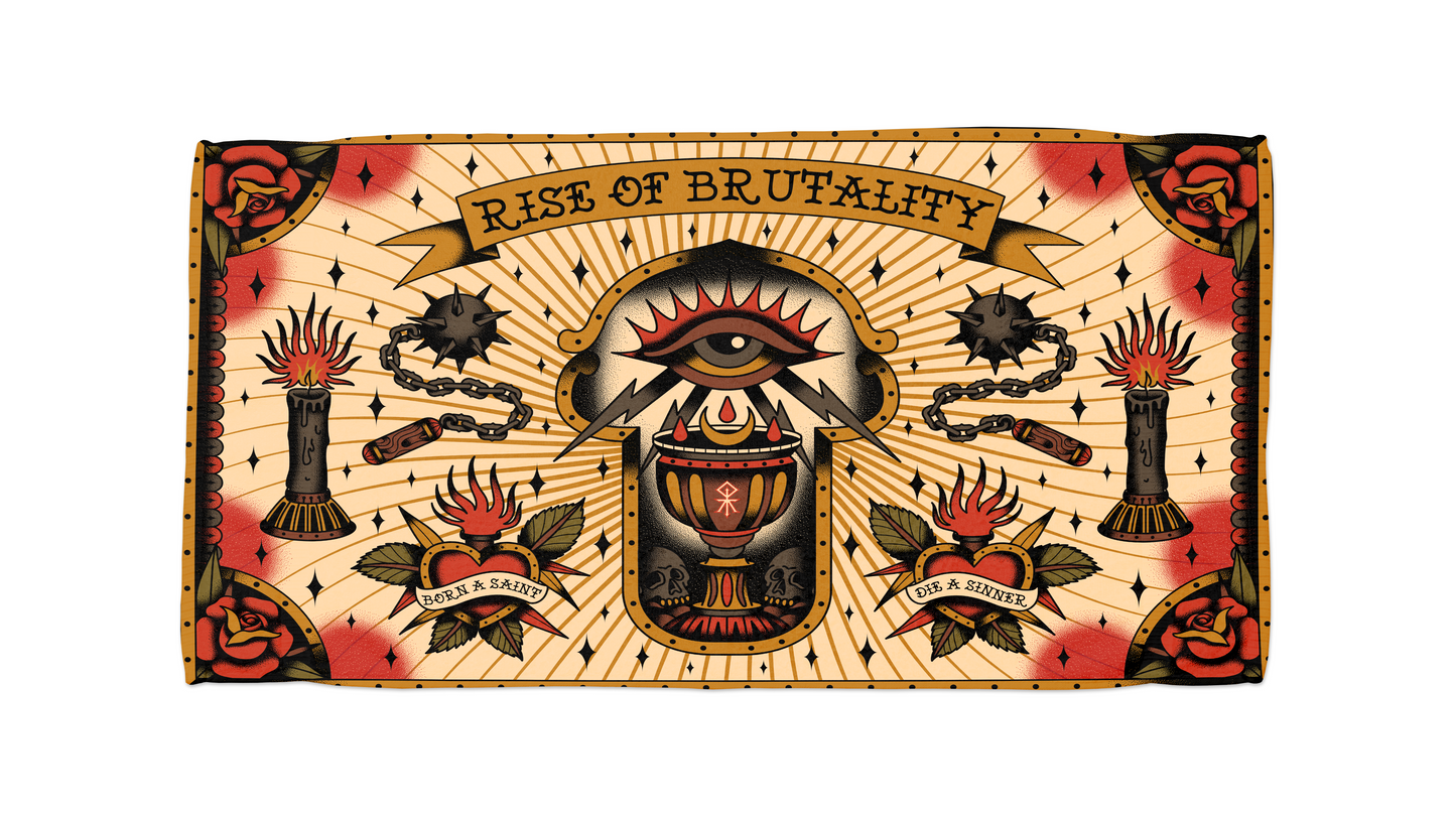 DIE A SINNER TAPESTRY