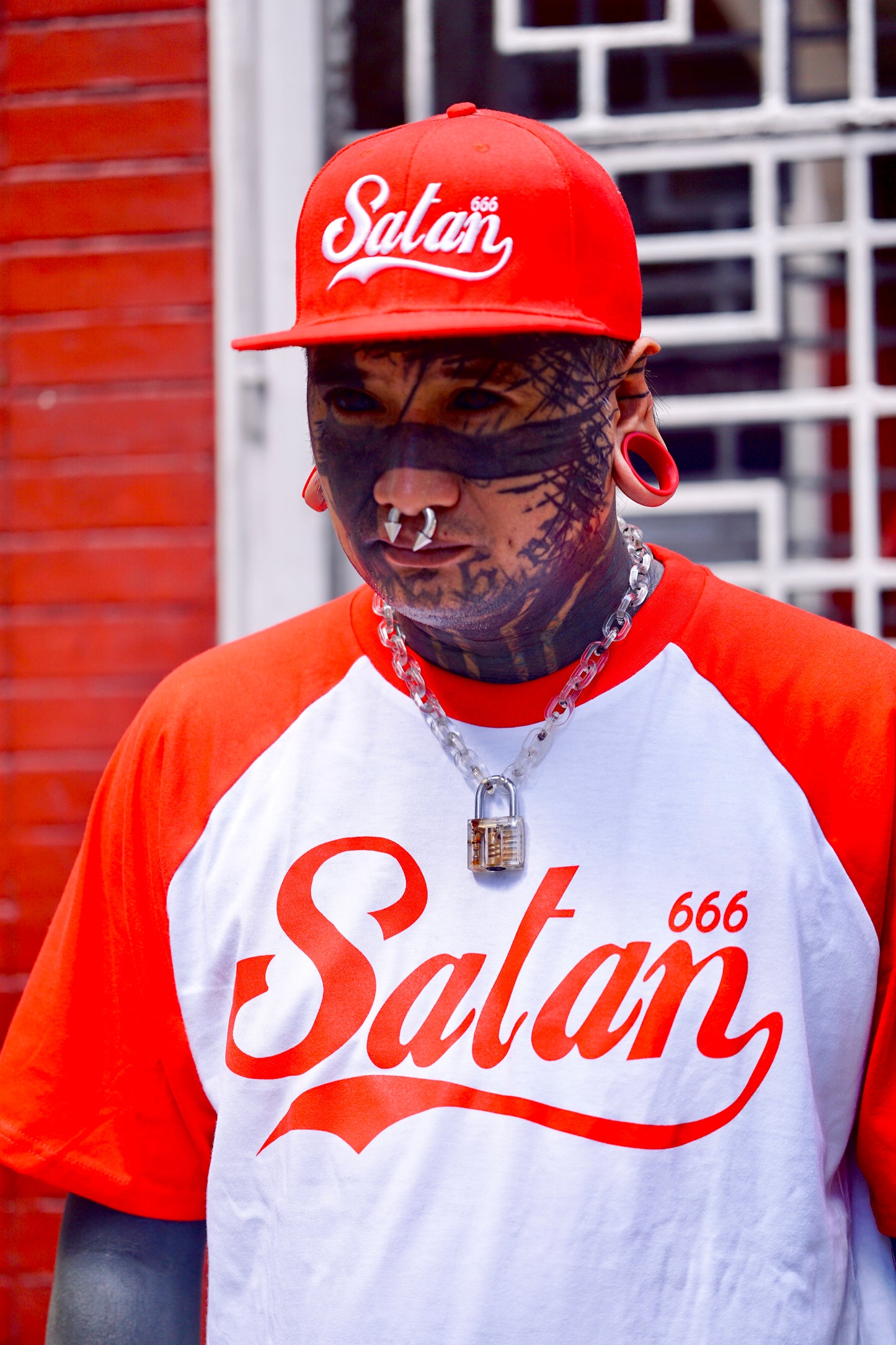 SATAN 666 RAGLAN