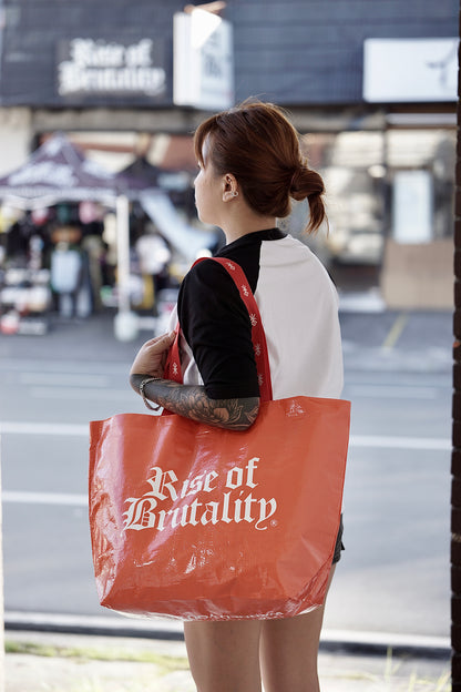 WORDMARK REUSABLE SHOPPING BAG (ORANGE)