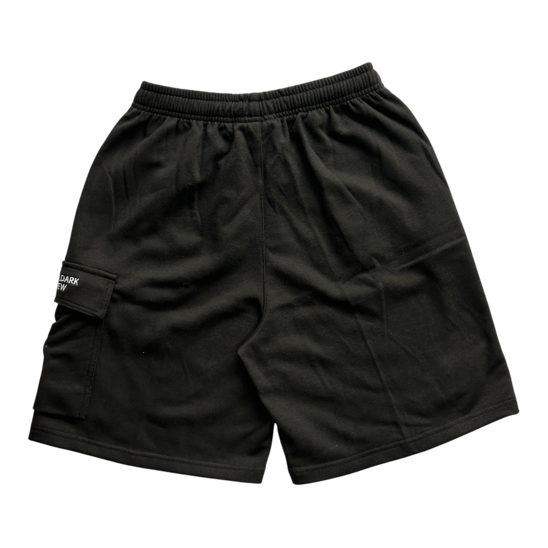 FRIENDS ARE FEW | TERRY SHORTS (BLACK)
