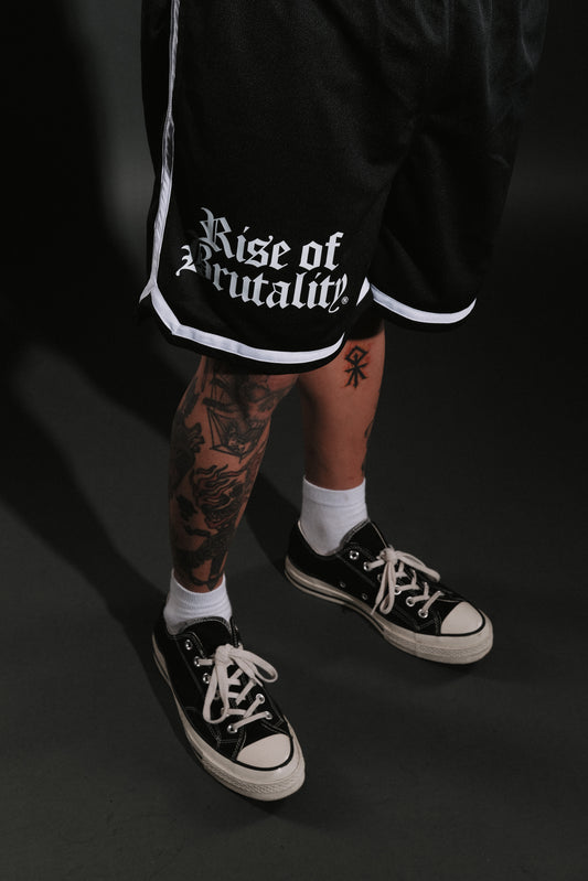 OLD ENGLISH MESH SHORTS