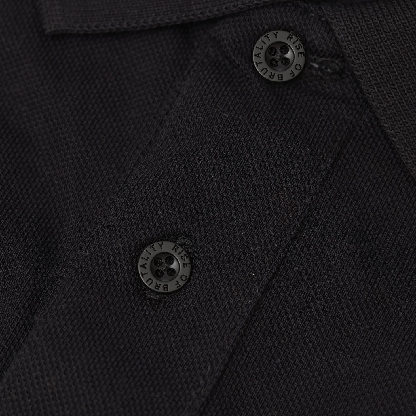 EMBROIDERED WORDMARK POLO SHIRT