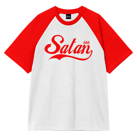 SATAN 666 RAGLAN