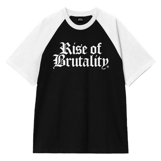 WORDMARK RAGLAN (BLACK/WHITE)